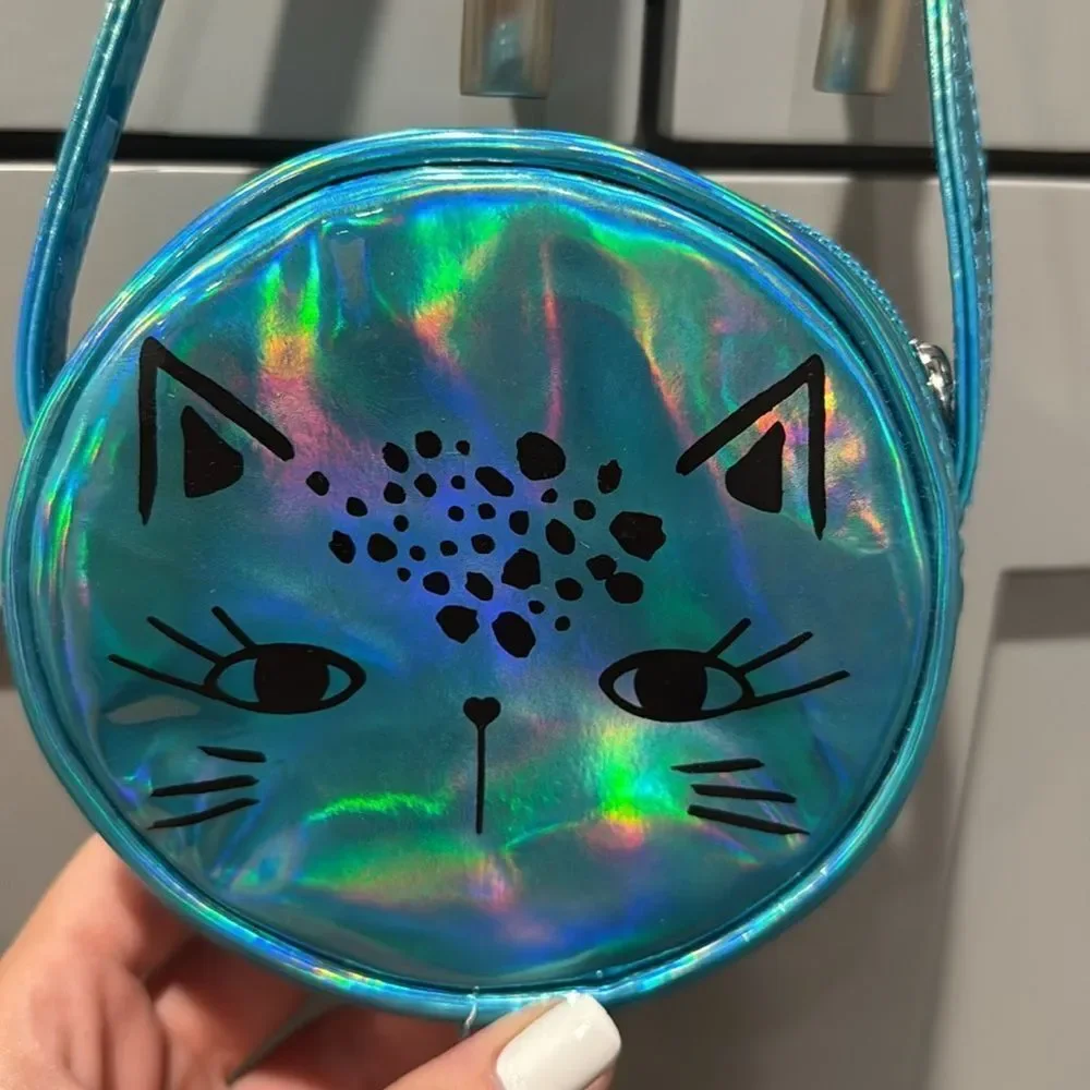 H&M Blue Cat Face Kids Bag